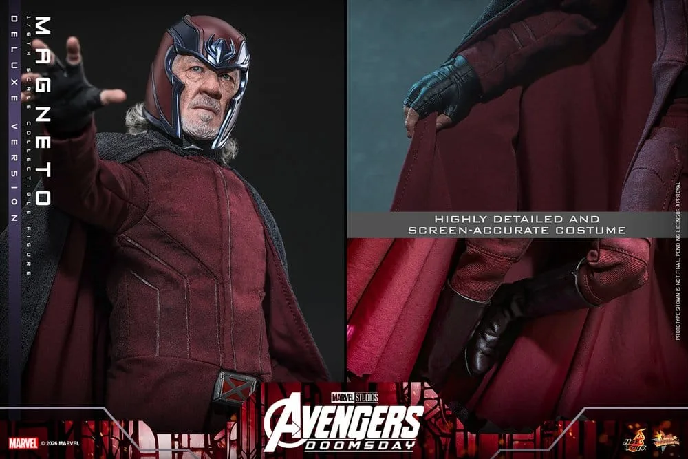 Avengers Doomsday Action Figure – Deluxe Magneto 30 cm 24