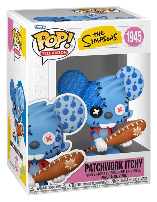 The Simpsons Vinyl Figure – Itchy Patchwork Funko POP 9 cm 2