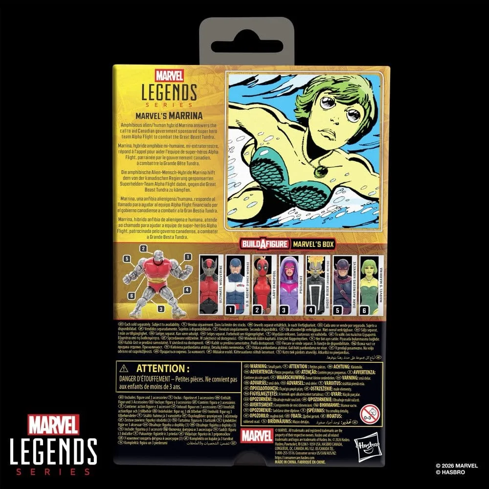 Marvel Legends Action Figure – Marrina with Box BAF Piece 15 cm 23
