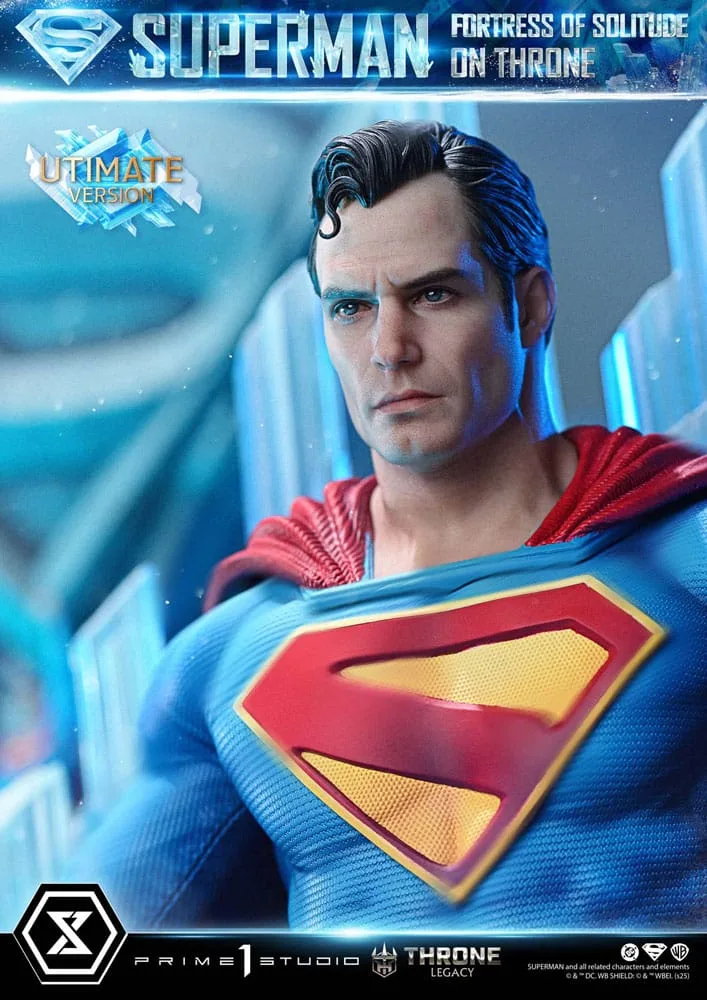 Superman Statue – Fortress of Solitude Throne Ultimate 1/4 52 cm 8