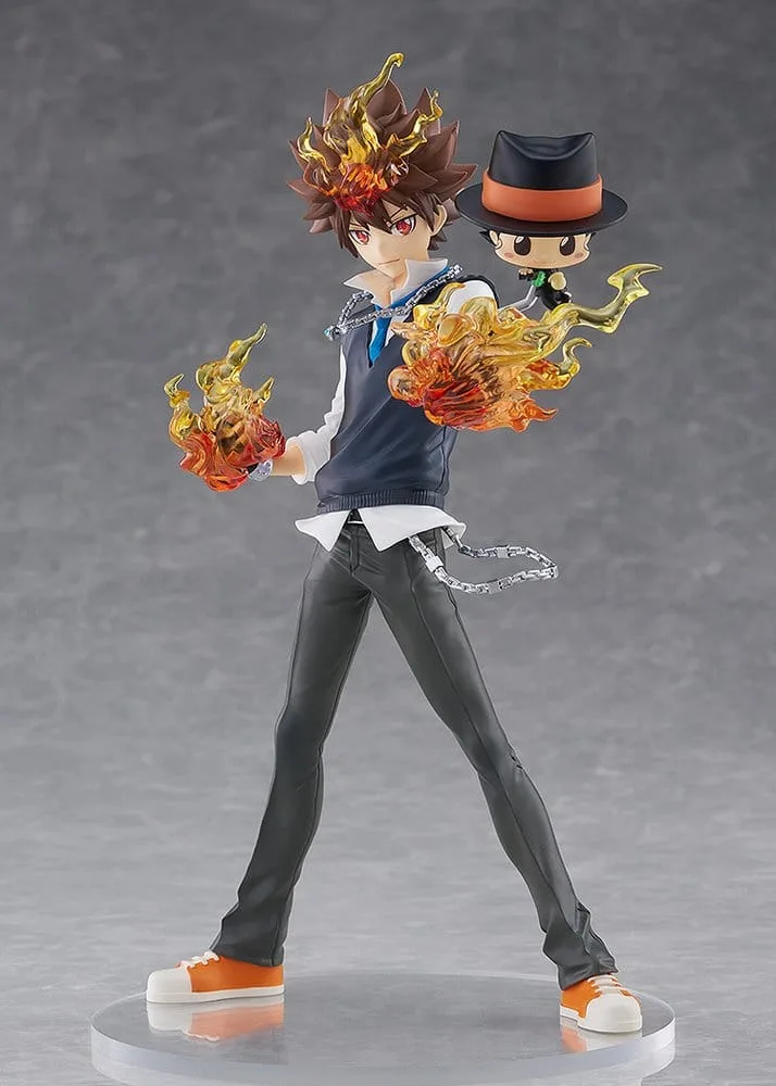 Katekyo Hitman Reborn Figures – Tsunayoshi Sawada and Reborn 24 cm 6
