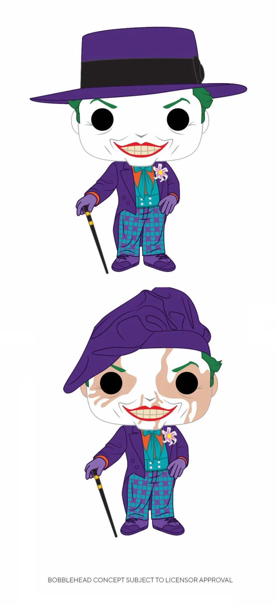 Batman 1989 POP Figures – Joker Assortment of 6 9 cm