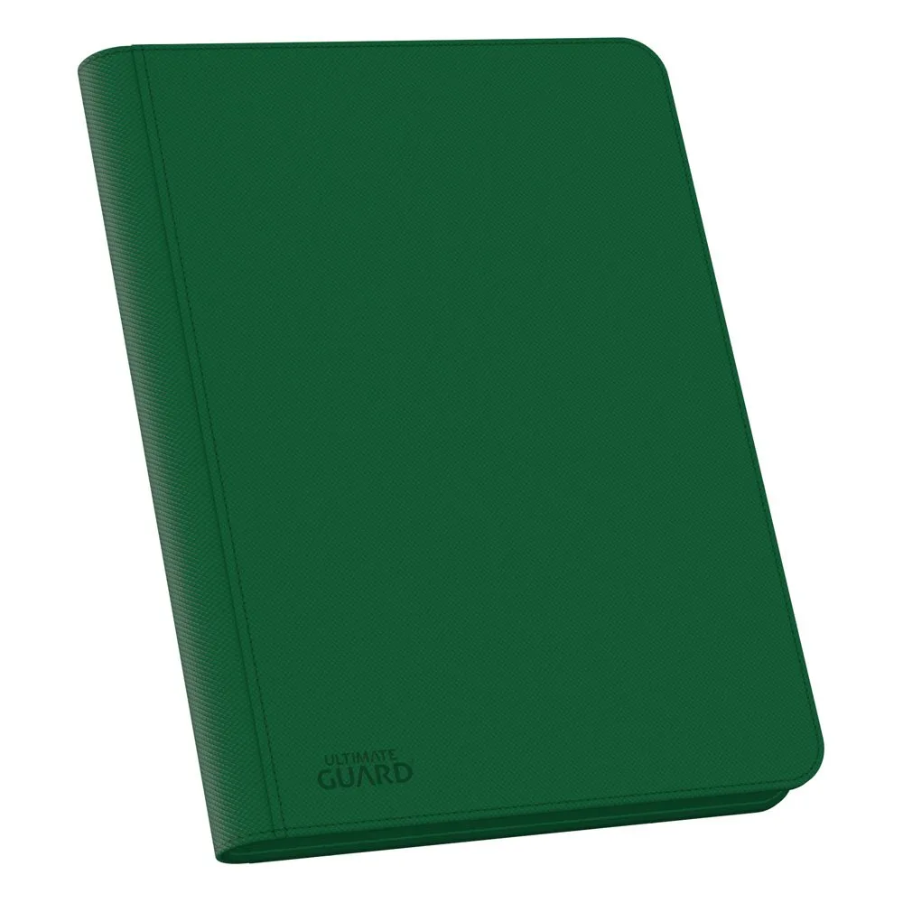 Ultimate Guard Card Binder – Green Zipfolio 360 18-Pocket Xenoskin 3