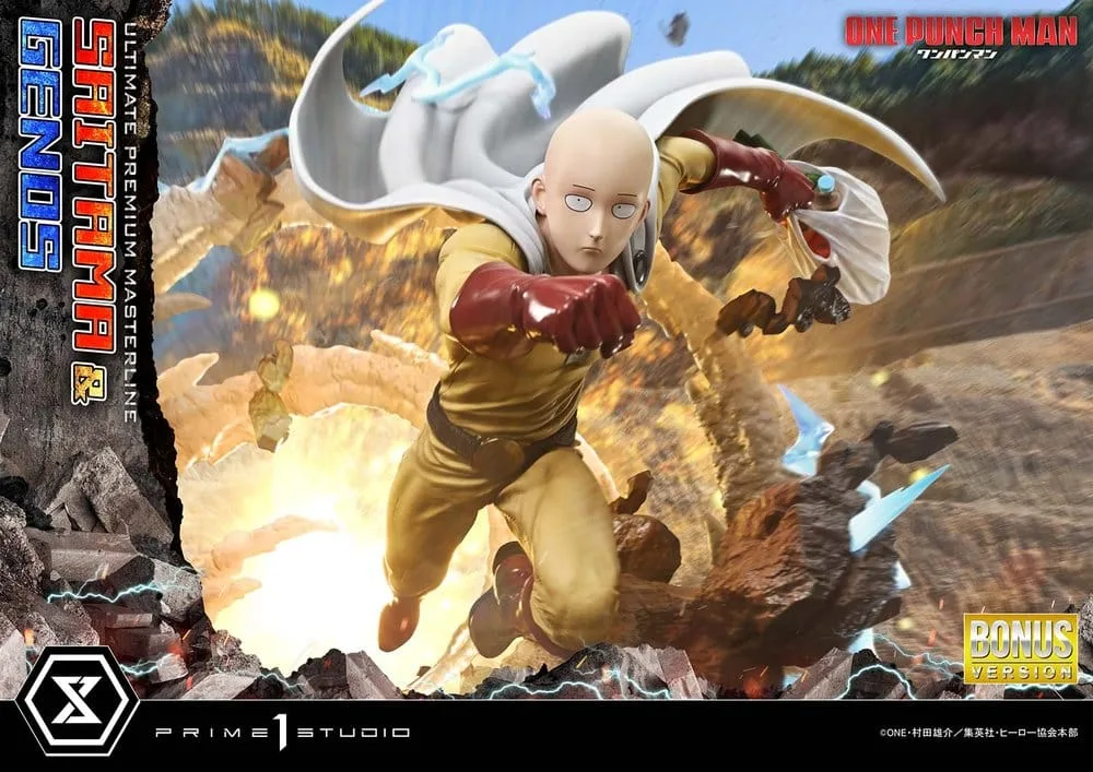 One-Punch Man Statue – Saitama & Genos DX Bonus 73 cm 5