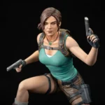 Tomb Raider Statue – Lara Croft with Swappable Accessories 24 cm 8