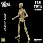 Epic H.A.C.K.S. Action Figure – Skeleton Blank Classic Bone 1/12 5