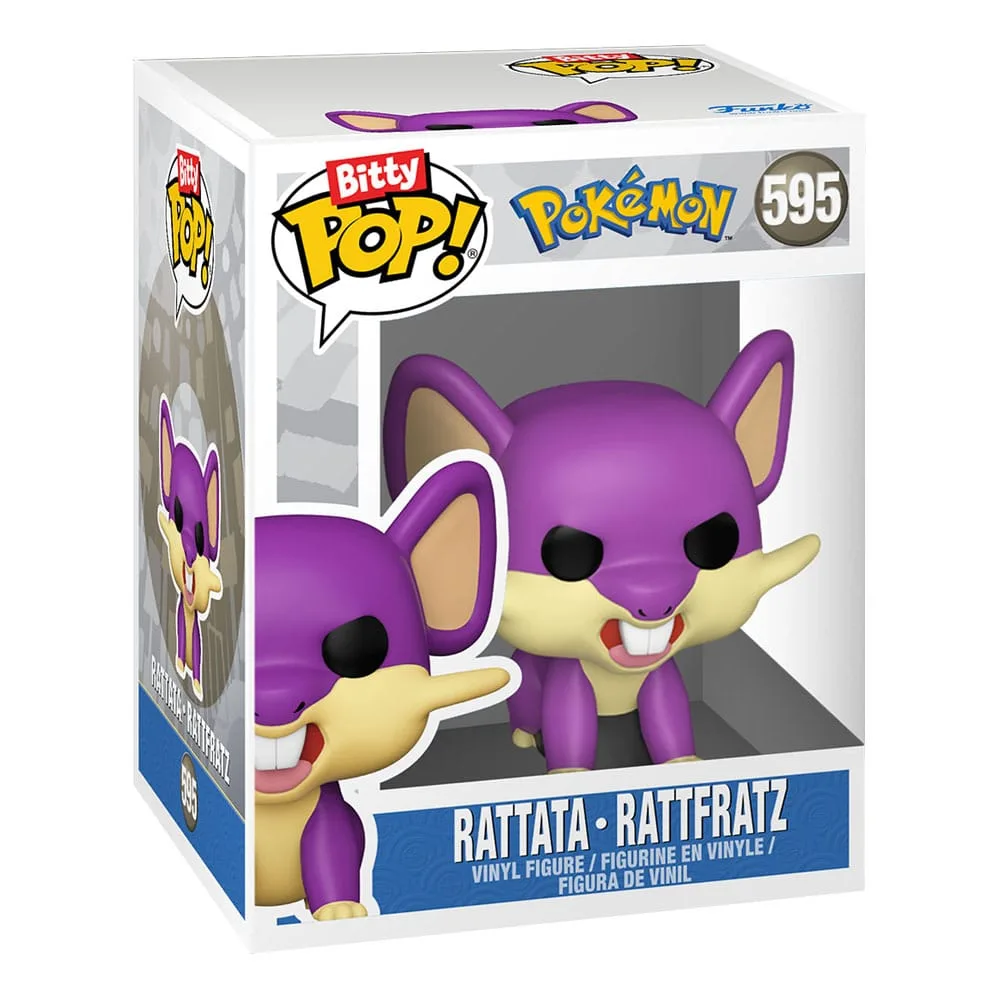 Pokémon Vinyl Figures – Bitty Pop Series 2 4-Pack 2 cm 8