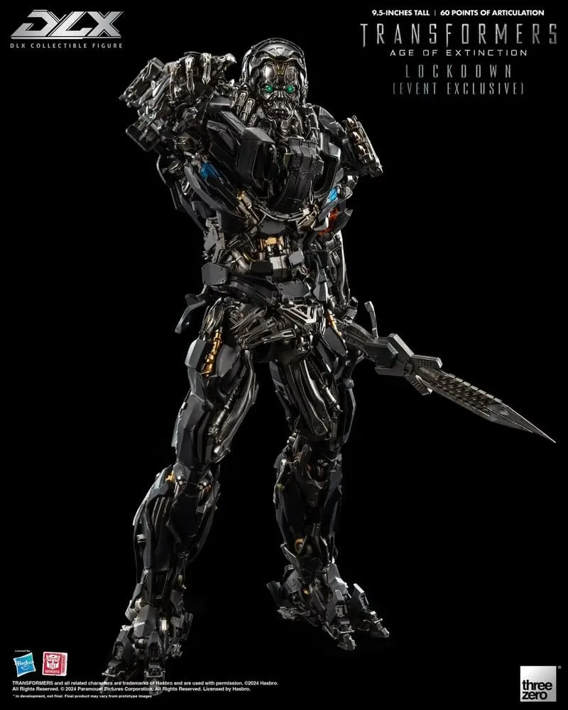 Transformers Action Figure – Age of Extinction DLX Lockdown 24 cm 6