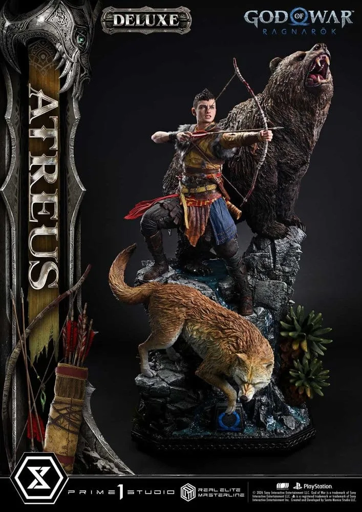God of War Ragnarok Statue – Atreus Deluxe 1/3 96 cm
