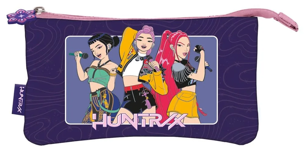 KPop Demon Hunters Pencil Case – Hunter/X Display of 6