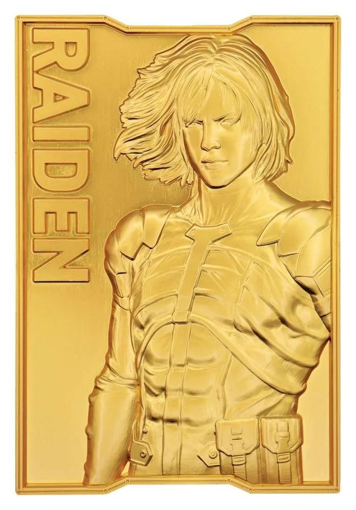 Metal Gear Solid 2 Ingot – Raiden 24k Gold Plated