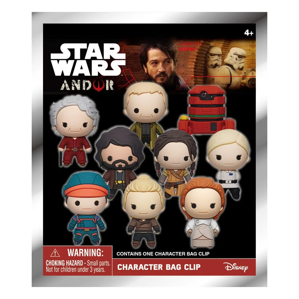 Star Wars 3D-Taschenanhänger – Andor 24er-Display 3