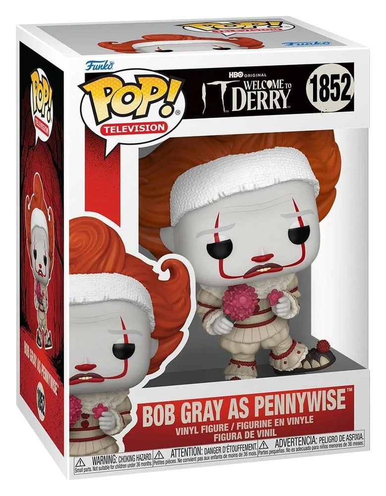 It Welcome to Derry Vinyl Figure – Bob Gray as Pennywise 9 cm 2