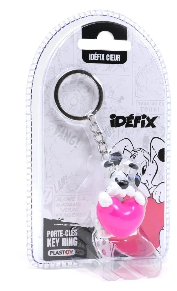 Asterix Keychain – Dogmatix Pink Heart