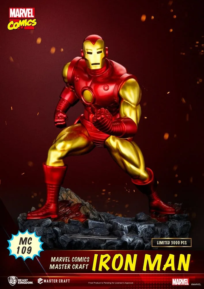 Marvel Comics Statue – Master Craft Iron Man 29 cm 1