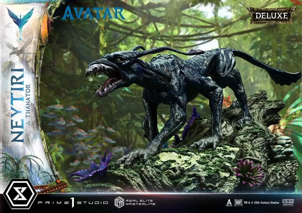 Avatar Statue – Neytiri & Thanator Deluxe 1:4 Scale 75 cm 12