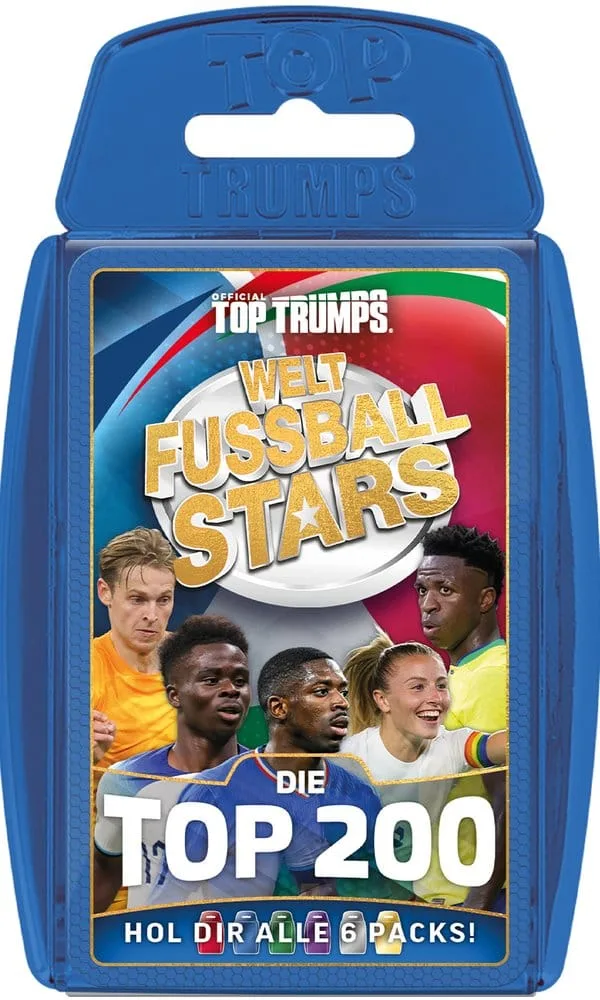 World Football Stars Card Game – 200 Pack 2 German Edition