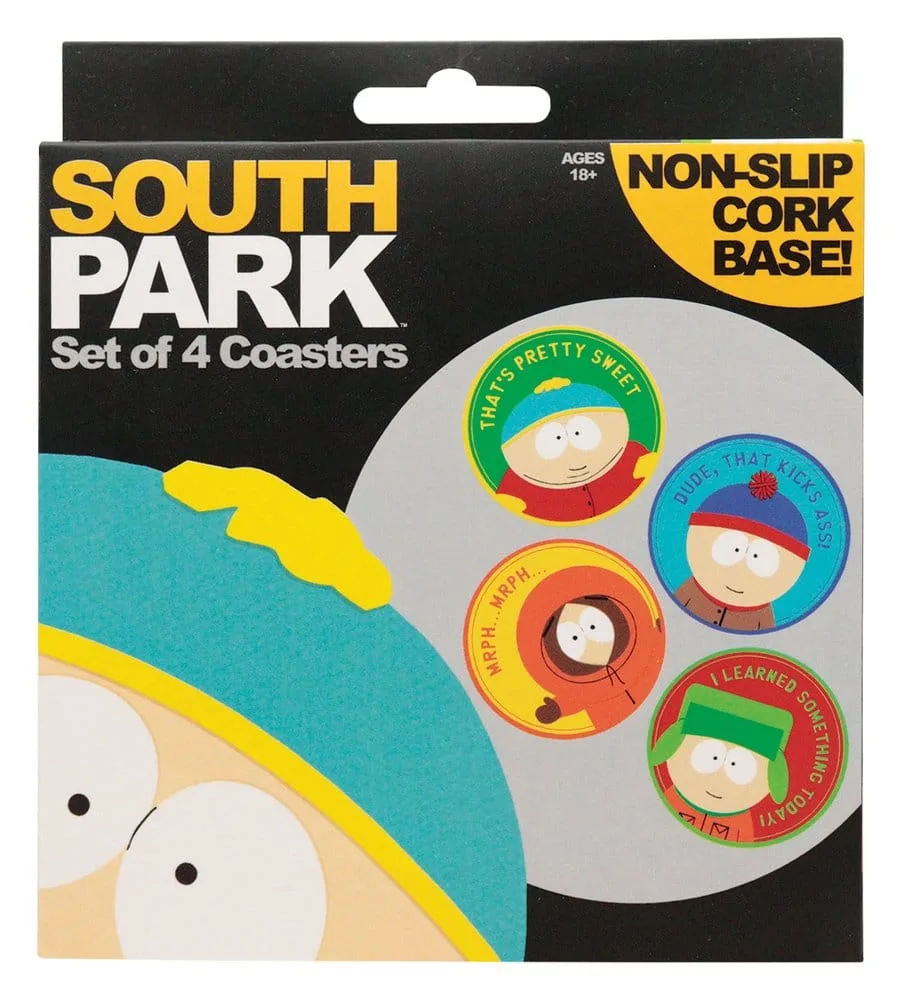 South Park Onderzetters – Original Four 4 stuks 89 mm 8