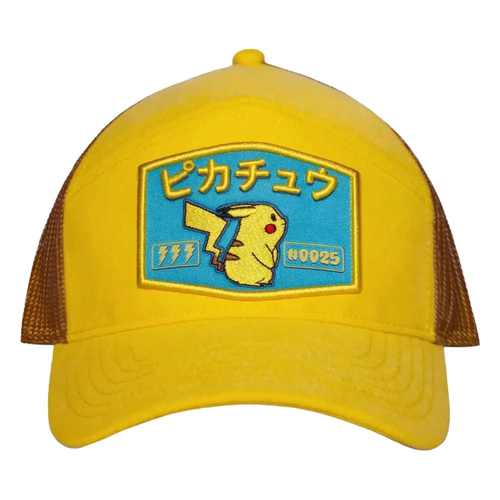 Pokémon Trucker Cap – Pikachu Adjustable Fit