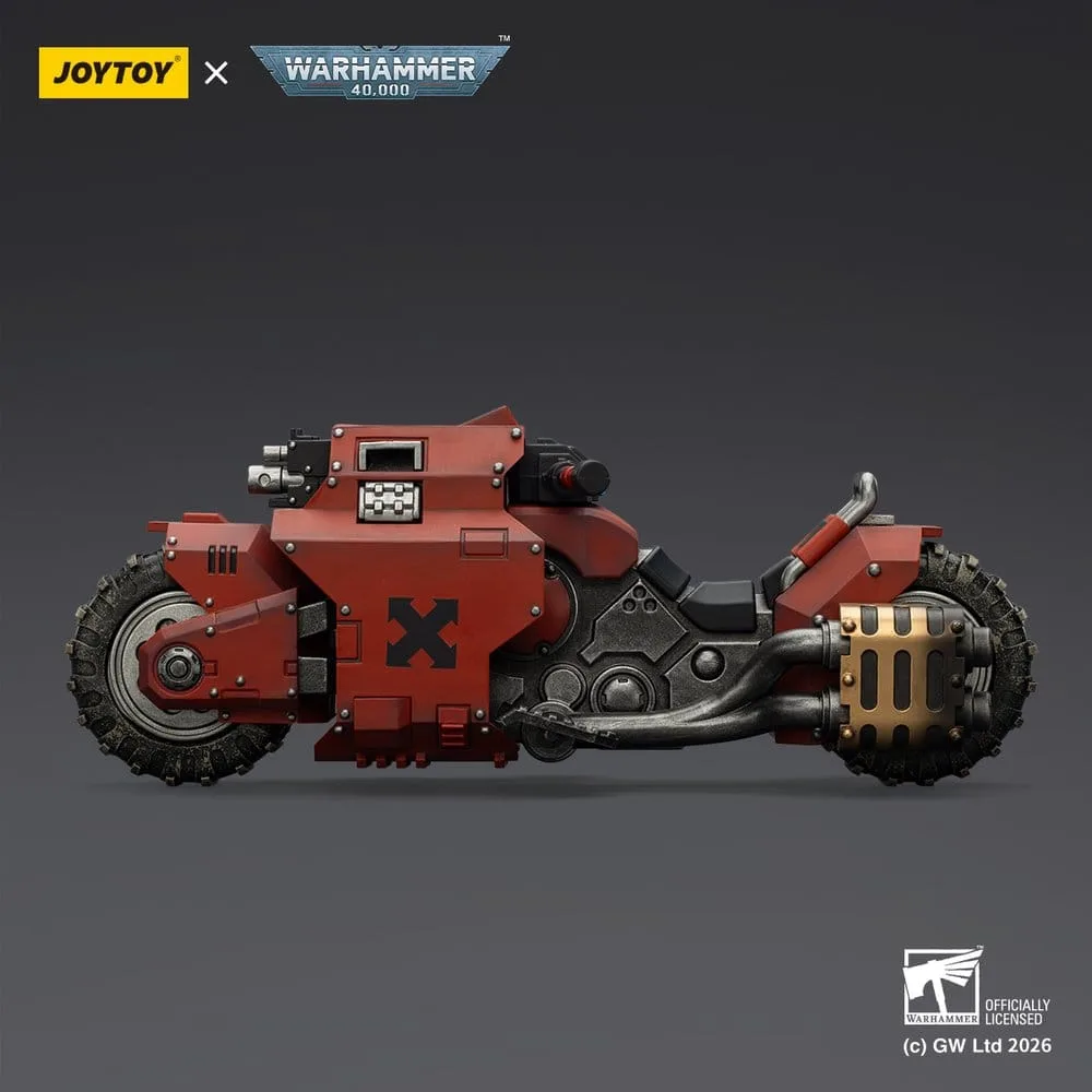Warhammer 40,000 Combat Bike – Blood Angels Raider-Pattern 22 cm 4