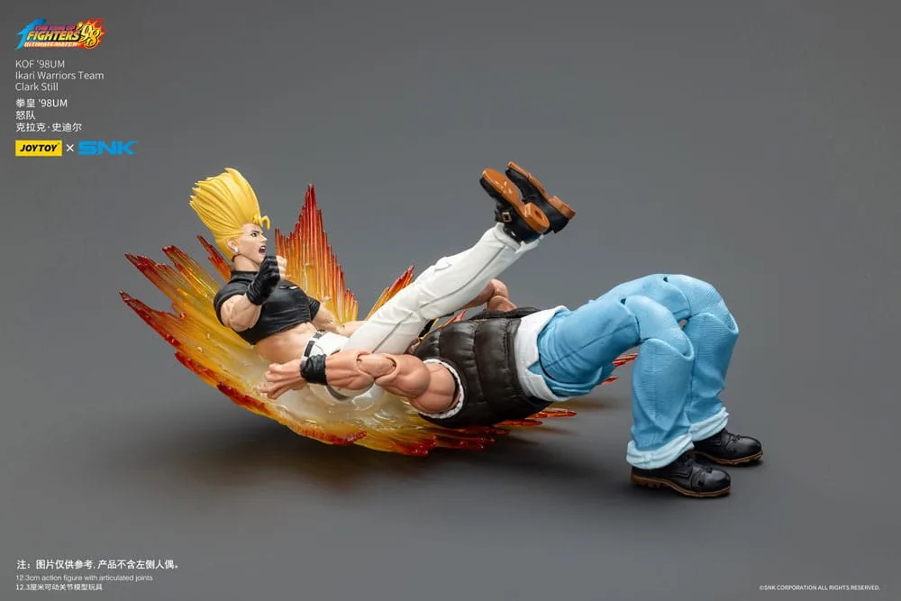 The King of Fighters 98 Action Figure – Clark Still 12 cm 4