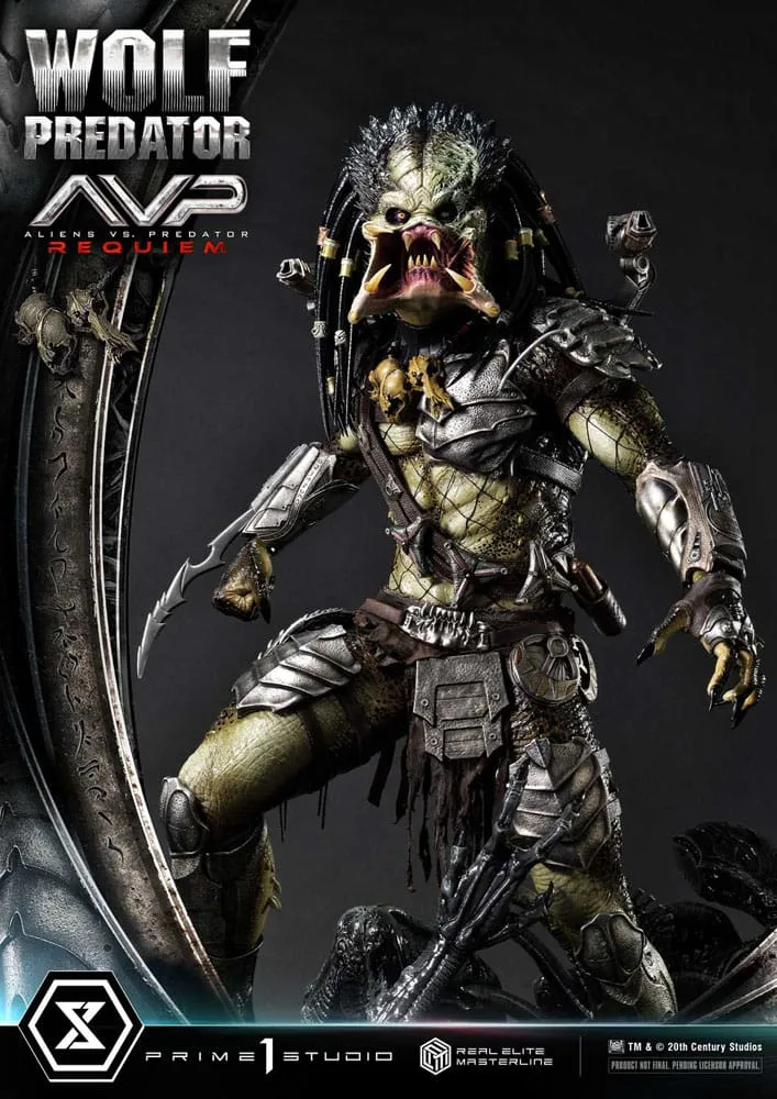 Aliens vs. Predator Requiem Statue – Wolf Predator 1/3 95 cm 26