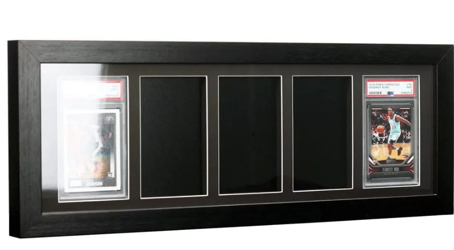 Evoretro Display Frame – Holds 5 PSA Graded Cards 53.8 cm