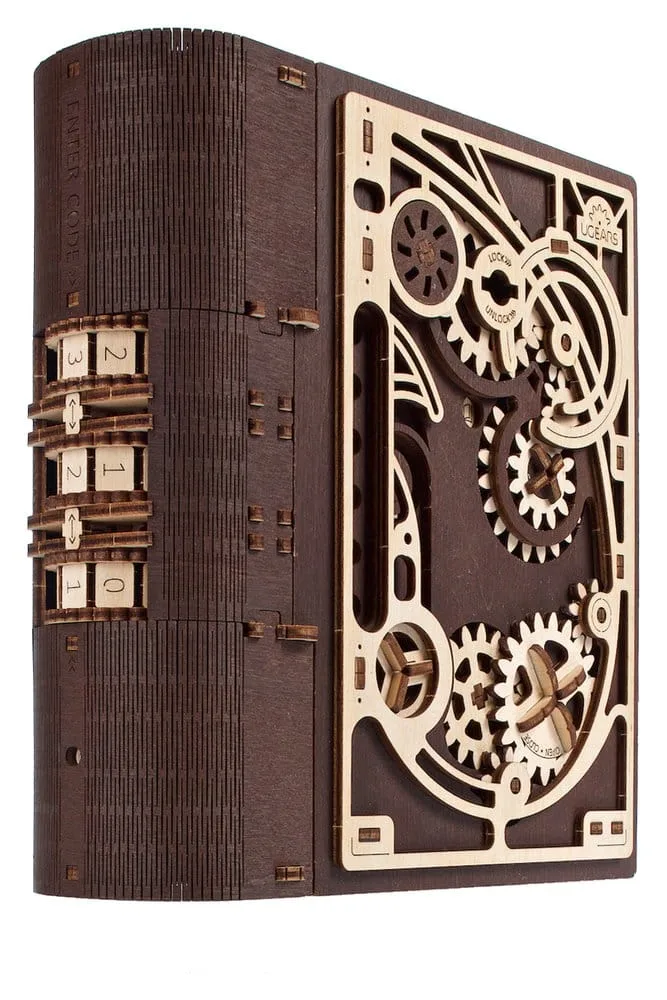 Ugears Wooden Model Kit – Book of Secrets 17