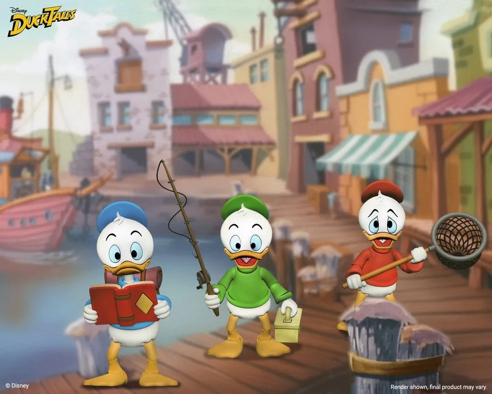 DuckTales Actionfiguren – Huey, Dewey und Louie 3er-Set ca. 18 cm 3