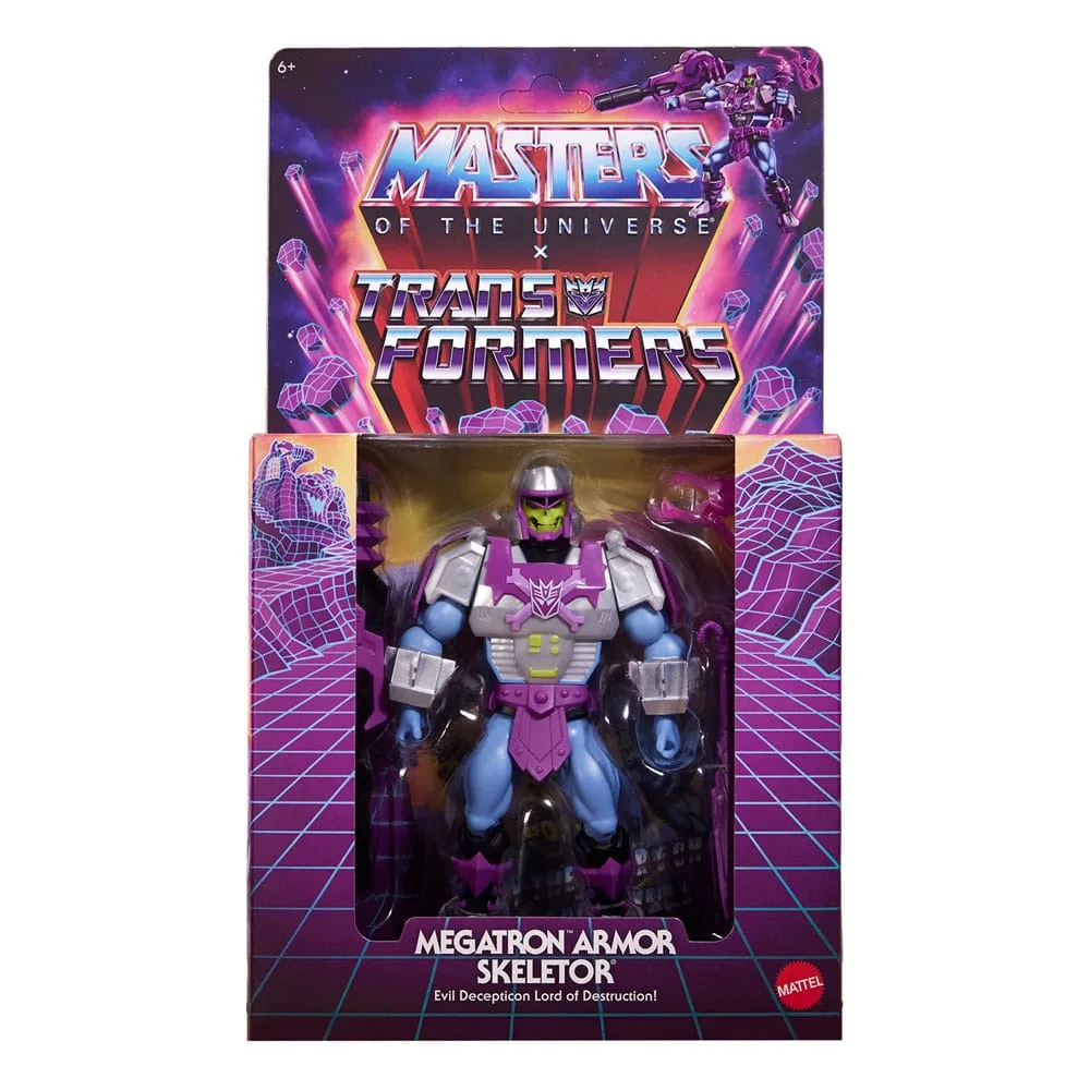 MOTU x Transformers Action Figure – Megatron Armor Skeletor 14 cm 7