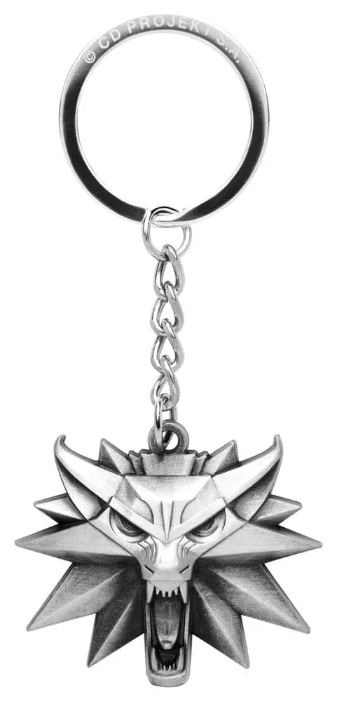 The Witcher 3 Keychain – Wolf Medallion