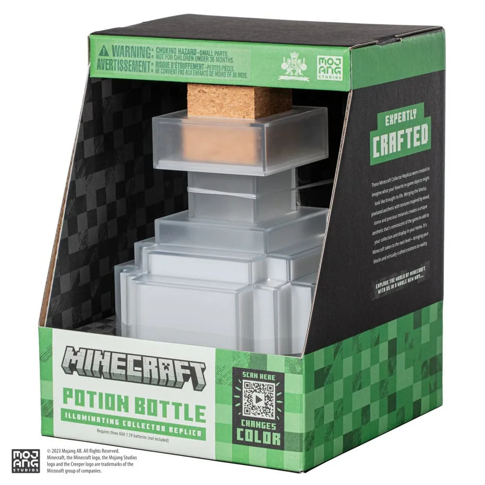 Minecraft Replica – Illuminating Potion Bottle 16 cm 3