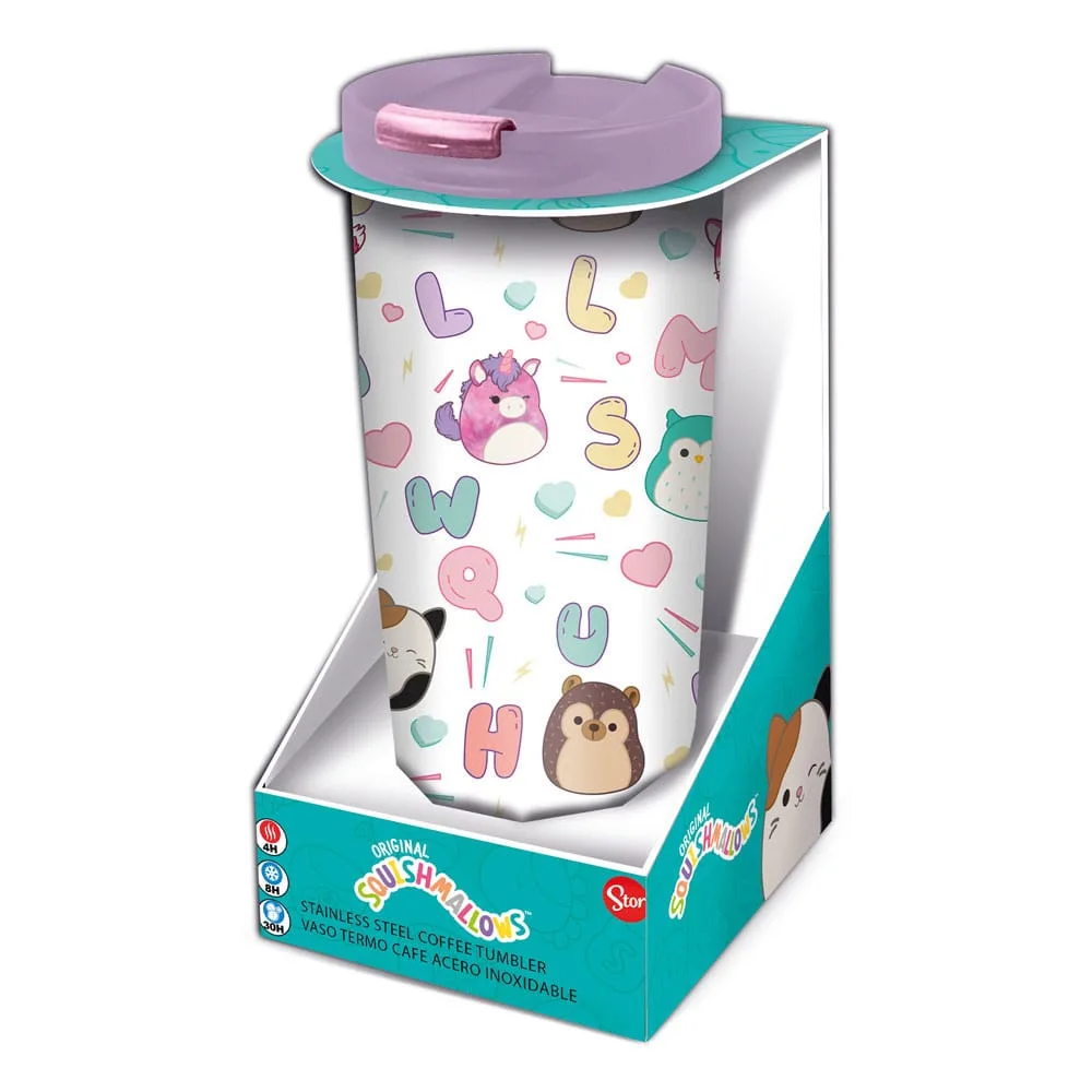 Squishmallows Travel Tumbler – Stainless Steel Character Design