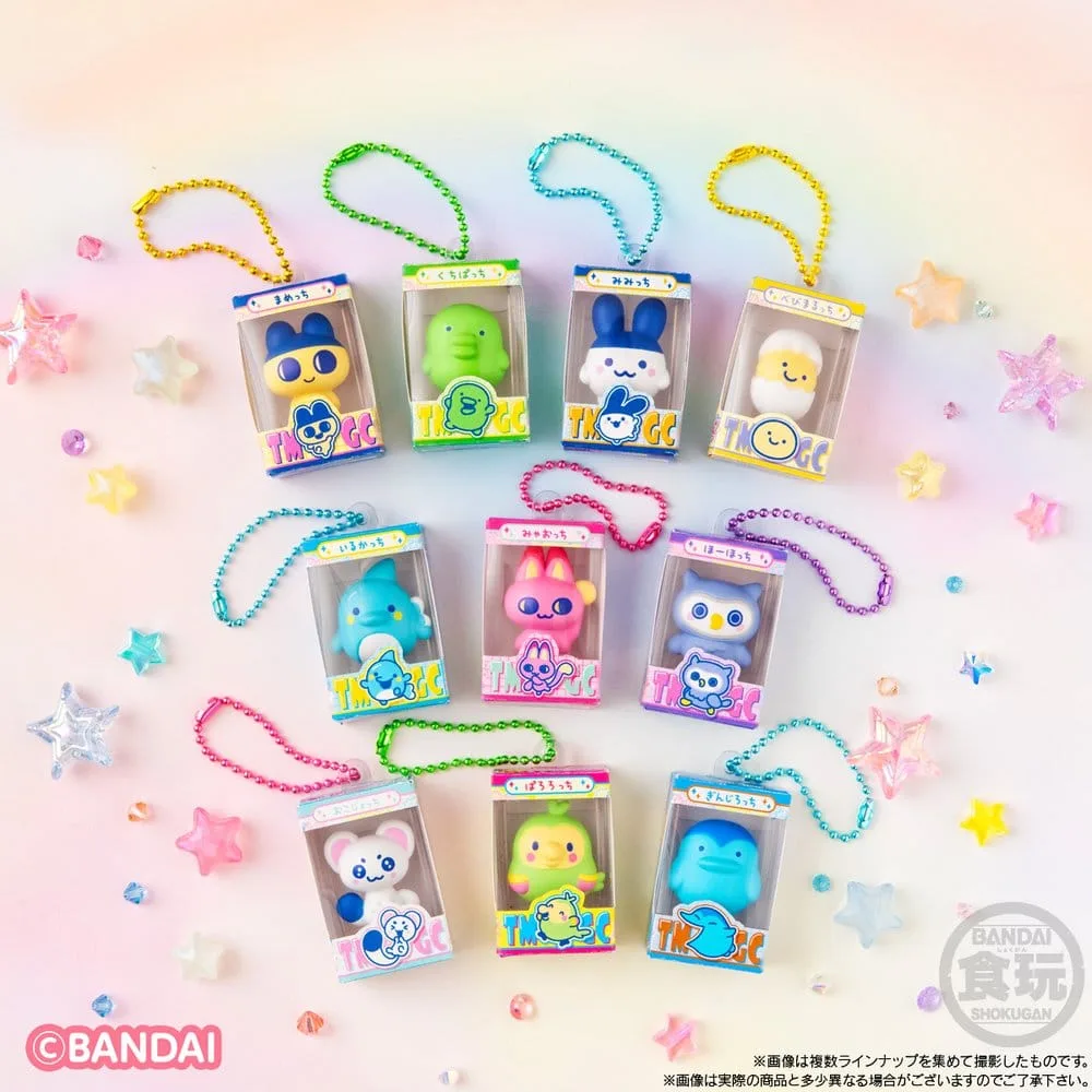 Tamagotchi Mini Keychains – Wave 5 Blind Box Display 12-Pack 4 cm