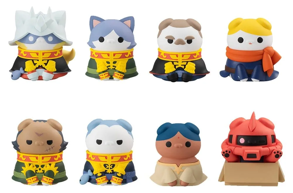 Gundam Mini Figures – Nyandam Zeon Blind Box Assortment of 8