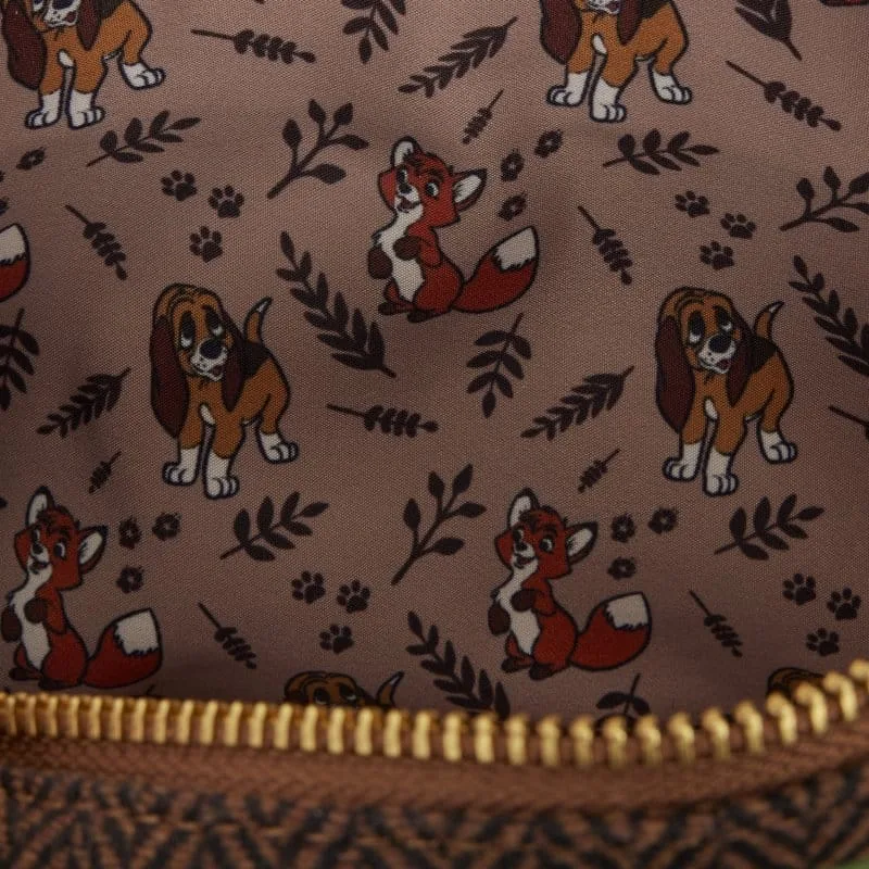 The Fox and the Hound Stofftasche – Tod & Vixey 38 cm 8