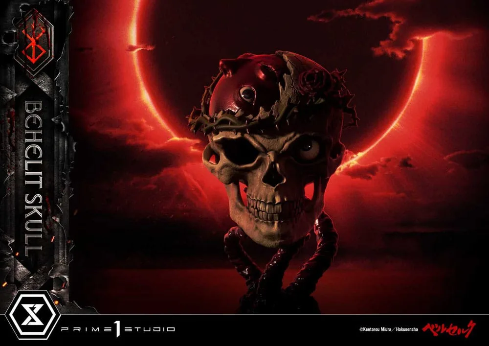 Berserk Statue – Life Scale Masterline Behelit Skull 20 cm 11