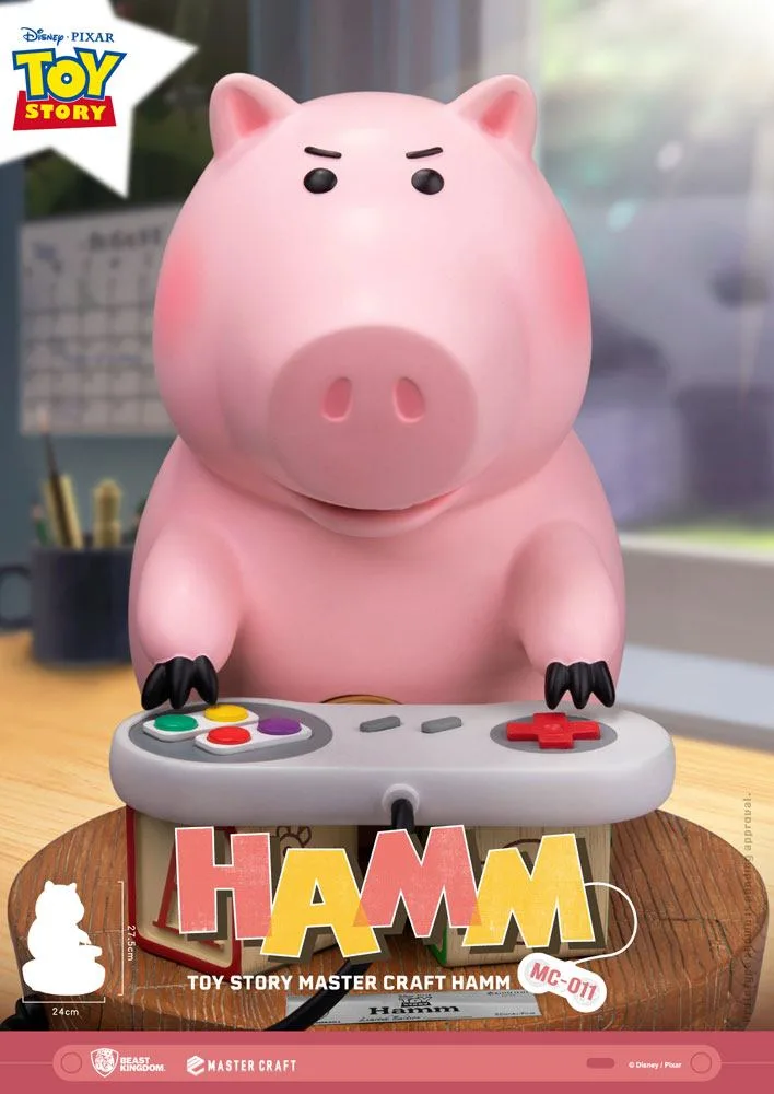 Toy Story Statue – Master Craft Hamm 28 cm 10