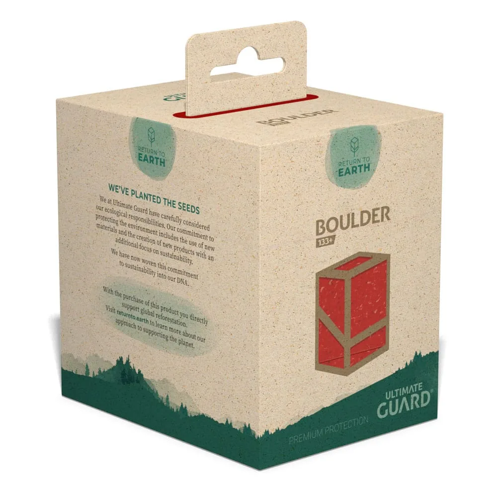 Ultimate Guard Deck Box – Return to Earth Boulder 133+ Red 10