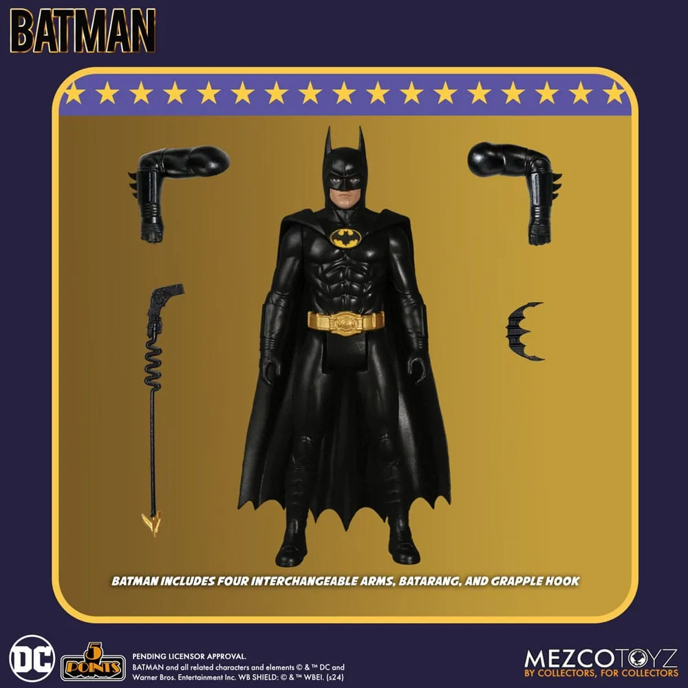Batman 1989 Action Figure Assortment – 5 Points 24 Figures 9 cm 5