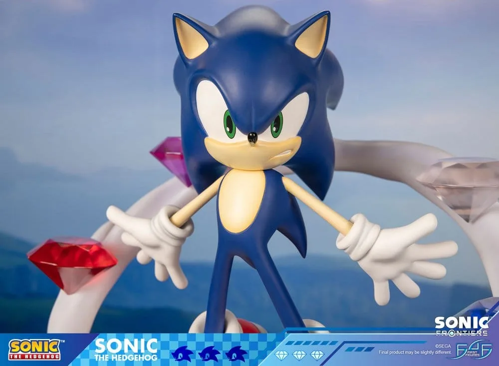 Sonic Frontiers Resin Statue – Seven Chaos Emeralds 42 cm 14