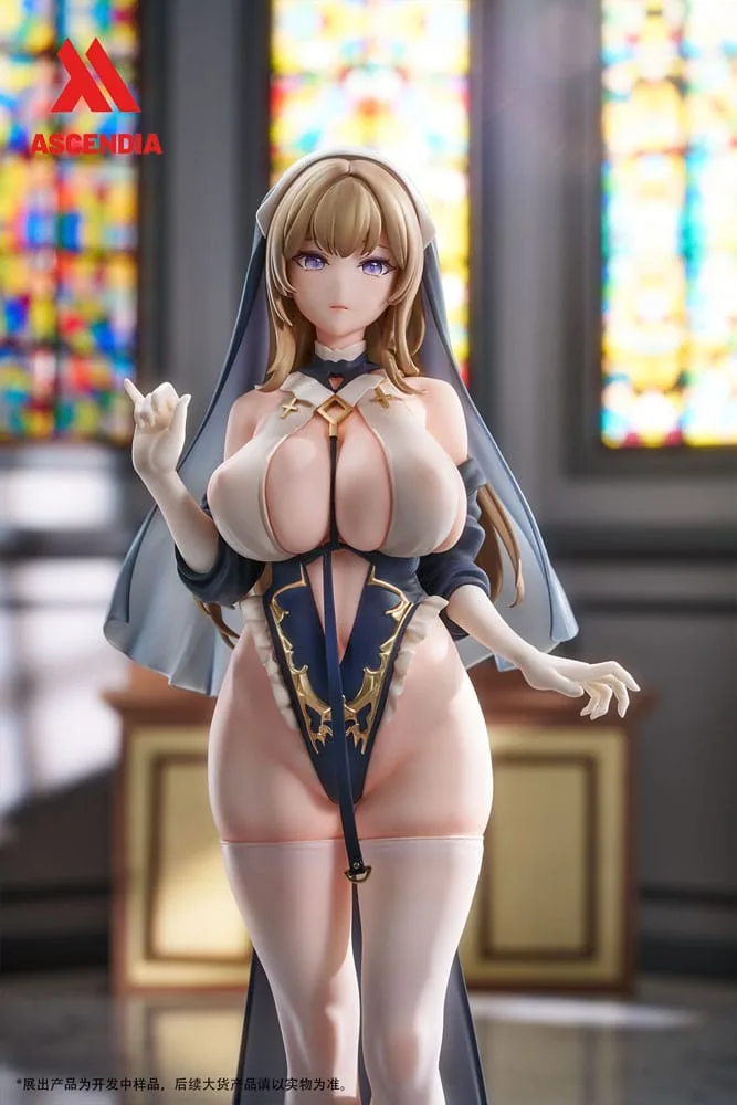 Original Character Statue – Lily Nun by Chowbie 1/6 Scale 26 cm 9
