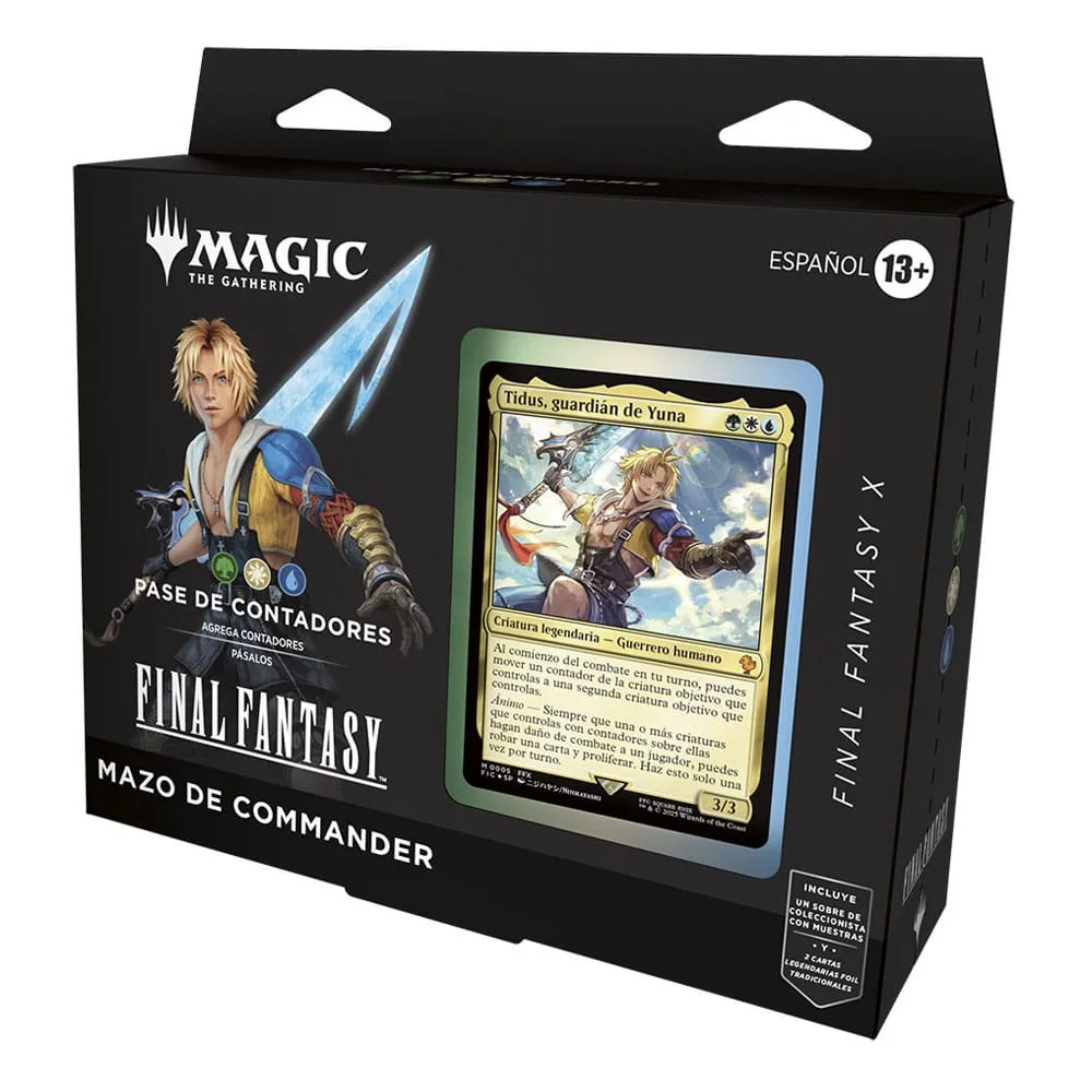 Magic the Gathering Commander Decks – Final Fantasy Spanish Set of 4 10