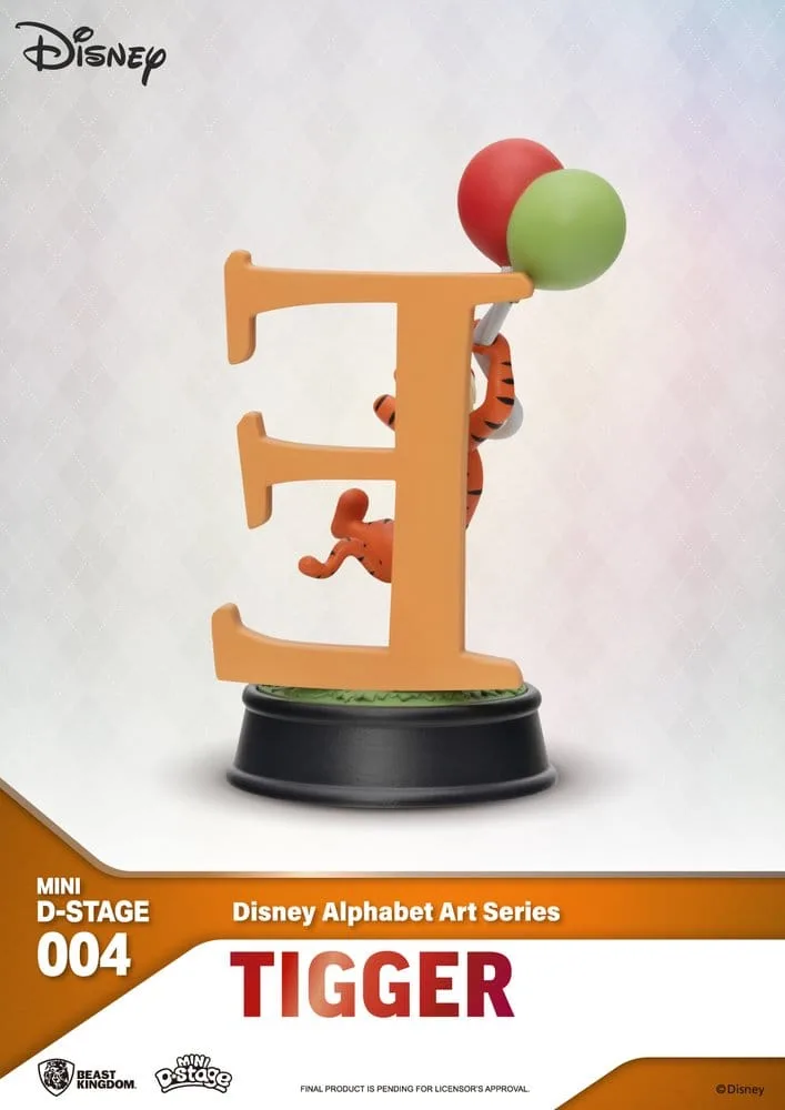 Disney Mini Diorama Statues – Alphabet Art 6-Pack 10 cm 11