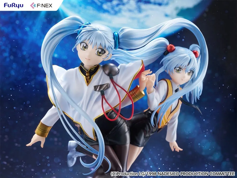 Nadesico Figure – Ruri Hoshino Double Ruriruri 1/7 21.5 cm 15