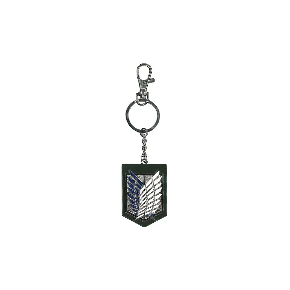 Attack on Titan Keychain – Metal Logo 7 cm