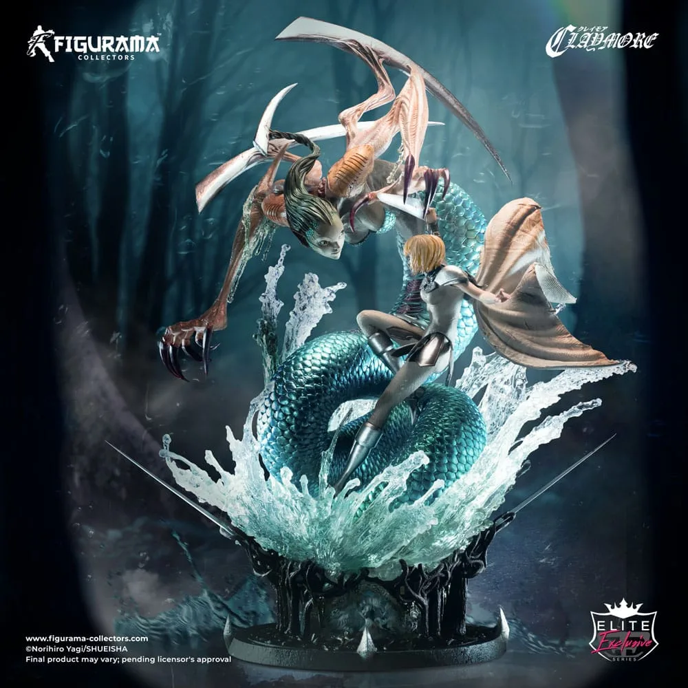 Claymore Statue – Clare vs. Ophelia Elite Exclusive 1:6, 69 cm 2