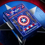 Captain America Playing Cards – Patriotic Design 1