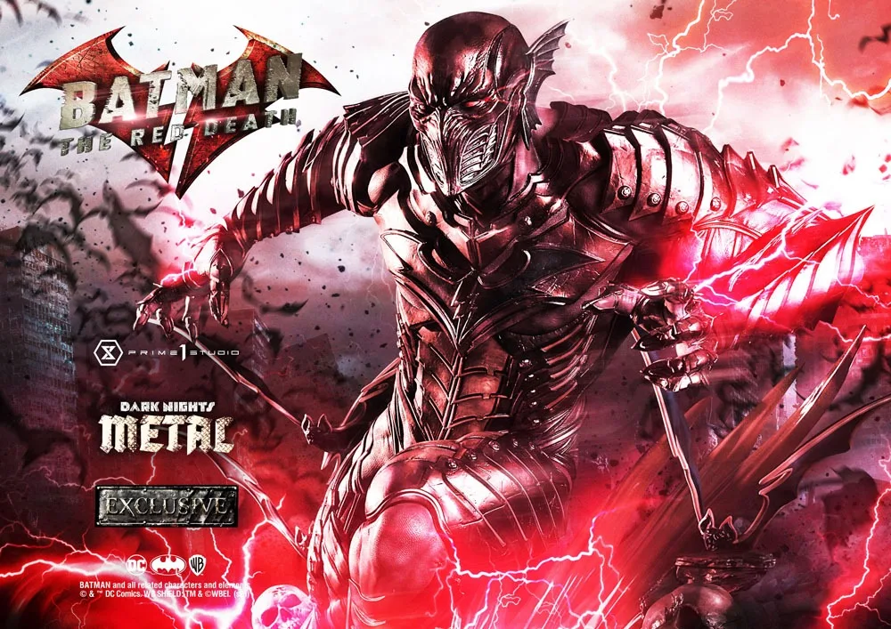 Dark Nights Metal Statues – Red Death Assortment of 3 75 cm 2