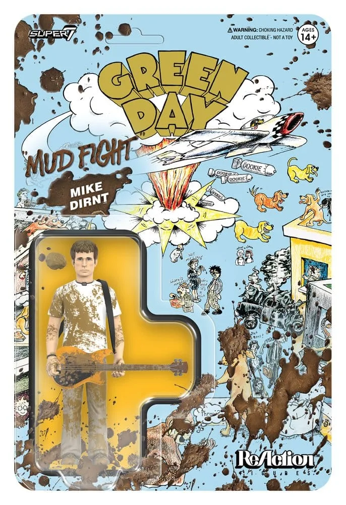Green Day Action Figure – Mike Dirnt Mud Fight 10 cm